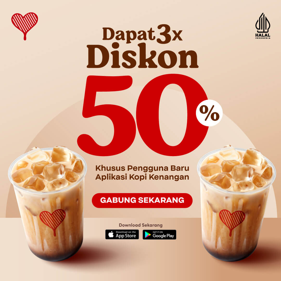 thusbin's tweet photo. Ada *Voucher Diskon 50%* dari Kopi Kenangan menunggumu!

Klik link dibawah untuk klaim vouchernya lewat WhatsApp Kopi Kenangan 👇🏻
https://t.co/BfJhz3cpJe https://t.co/A79jz3DYNc