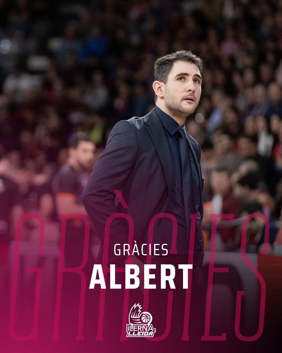 flleida's tweet photo. Albert Mateus (@AlbertMateus1) no seguirà al cos tècnic de l’iLERNA LLEIDA després de 4 temp. com a entrenador assistent.

🚀2 temp. a LEB Or amb 2 play-off i l’ascens a l’@acbcom
💪🏼2 temp. a #LigaEndesa amb permanència

Molts anys junts i així seguirà sent. Ens veiem al Barris! https://t.co/hFUT4E1rLW