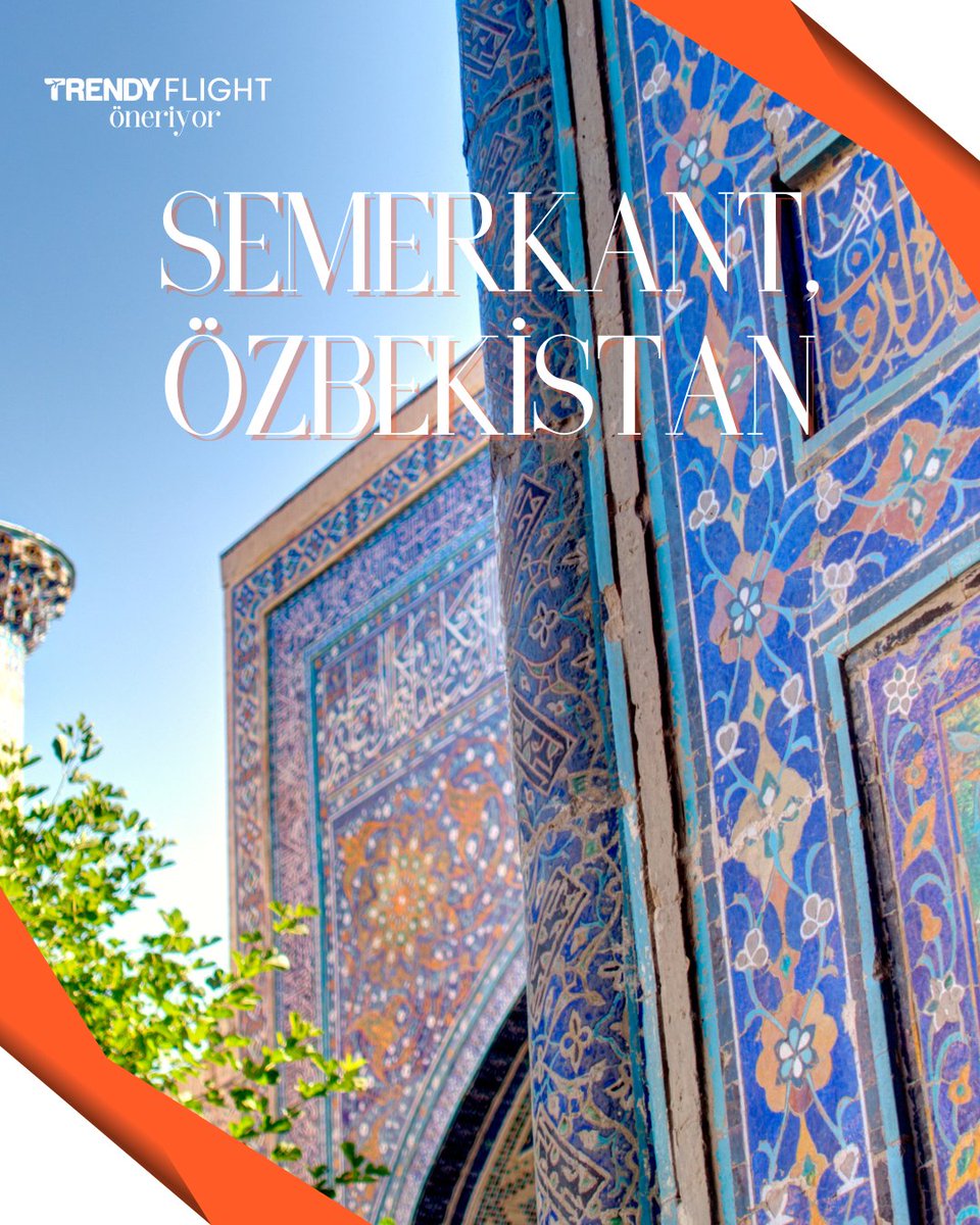 TrendyFlight's tweet photo. 🌍 TrendyFlight Öneriyor: Semerkant, Özbekistan 🇺🇿 https://t.co/RpUCyLyqZE