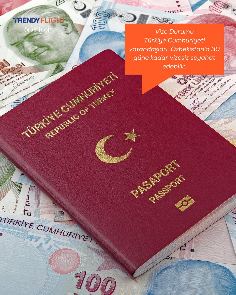 TrendyFlight's tweet photo. 📅 Keşfetmeye Hazır Mısınız?
Semerkant'ın büyüleyici tarihi, göz kamaştıran turkuaz kubbeleri ve İpek Yolu'nun eşsiz atmosferini keşfetmeye hazır olun! 🧳💙 https://t.co/sdyEeAwGBR