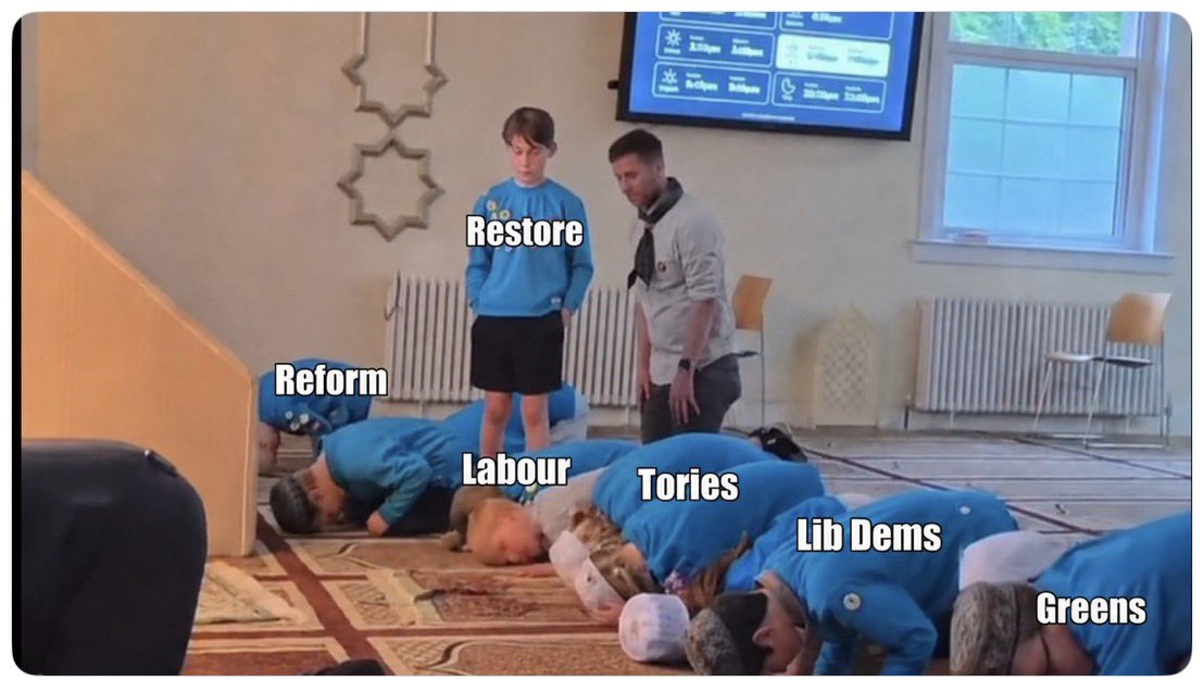 handleb96204027's tweet photo. @dave24144975 VOTE   #RestoreBritian #RobertLowe 
#UK  save yourselves!

  #UKLabour  are ruining your lives and do not care about you.
#BBCNews #guardian #BBCr4today #MetroUK #cnni  

#DeportIllegals #muslims 
#islam   #illegalinvaders are low IQ barbarians.
Apparently in this case Gypsies. https://t.co/COaf5Dvq6C