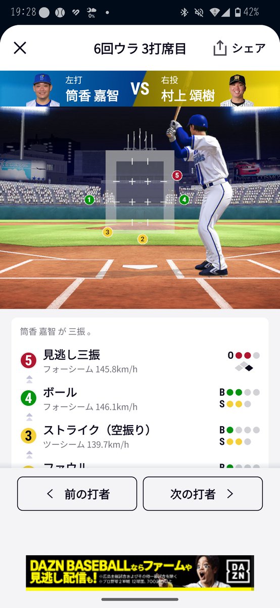 temaama_Rk's tweet photo. 打線が酷いとか言っている人、これを見てください！！！！！
本当に酷いのは審判です

#baystars https://t.co/OtH27954z2