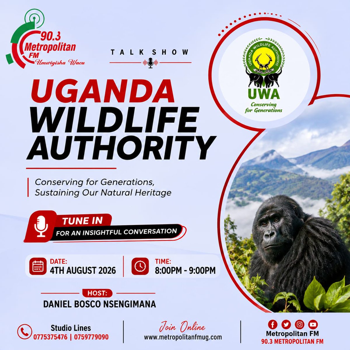 Metropolit18344's tweet photo. Tonight, we discuss conservation. 
Join the team from @ugwildlife starting at 20:00... https://t.co/7UEjZNmtma