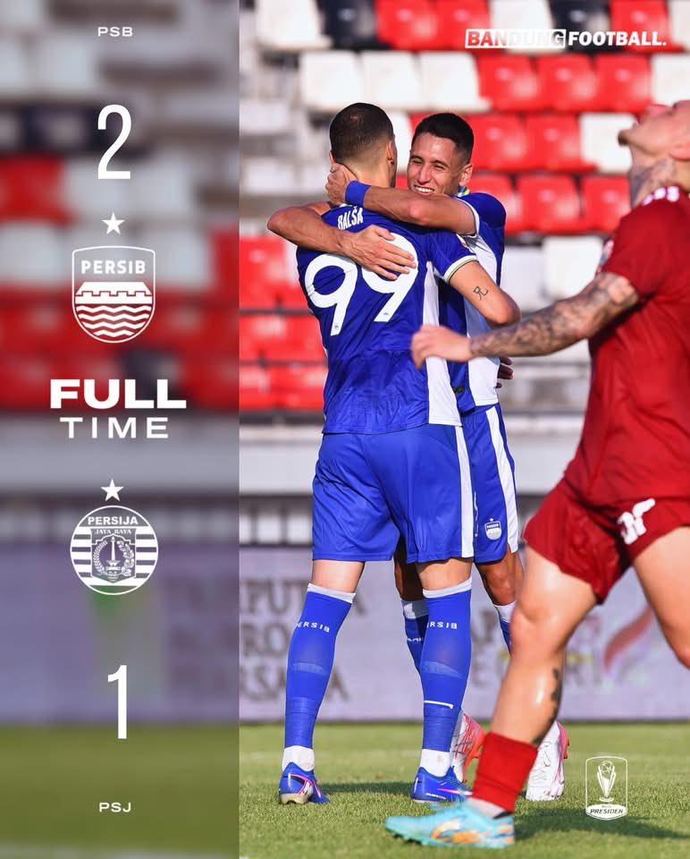 bandungfootball's tweet photo. FULL TIME 🔵

Nice win on another pre-season game, especially against the fierce rival.

Final awaits 😇

#BandungFootball #BFCOM #Persib #Bobotoh #PersibDay https://t.co/a52dOGkUn6