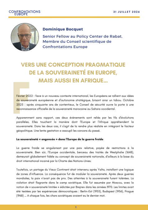 PolicyCenterNS's tweet photo. 🌍 "Sur les deux continents, la coopération régionale va désormais de pair avec une conception vivante de la souveraineté, celle d’une souveraineté accompagnant le réel. En ces temps de « monde cassé », cette maturation de l’ordre international mérite d’être soulignée." 

🔗 Lire plus: https://t.co/UOZVlkknf0