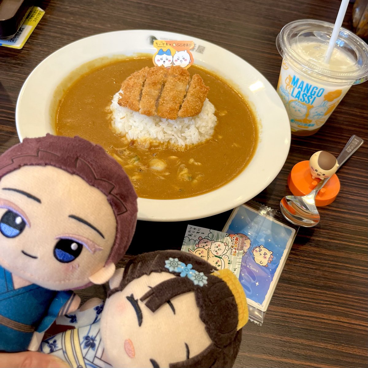 CottonCocoon9's tweet photo. 島カレーだよ狛恋ちゃん🍛 https://t.co/tDuIljjsyg