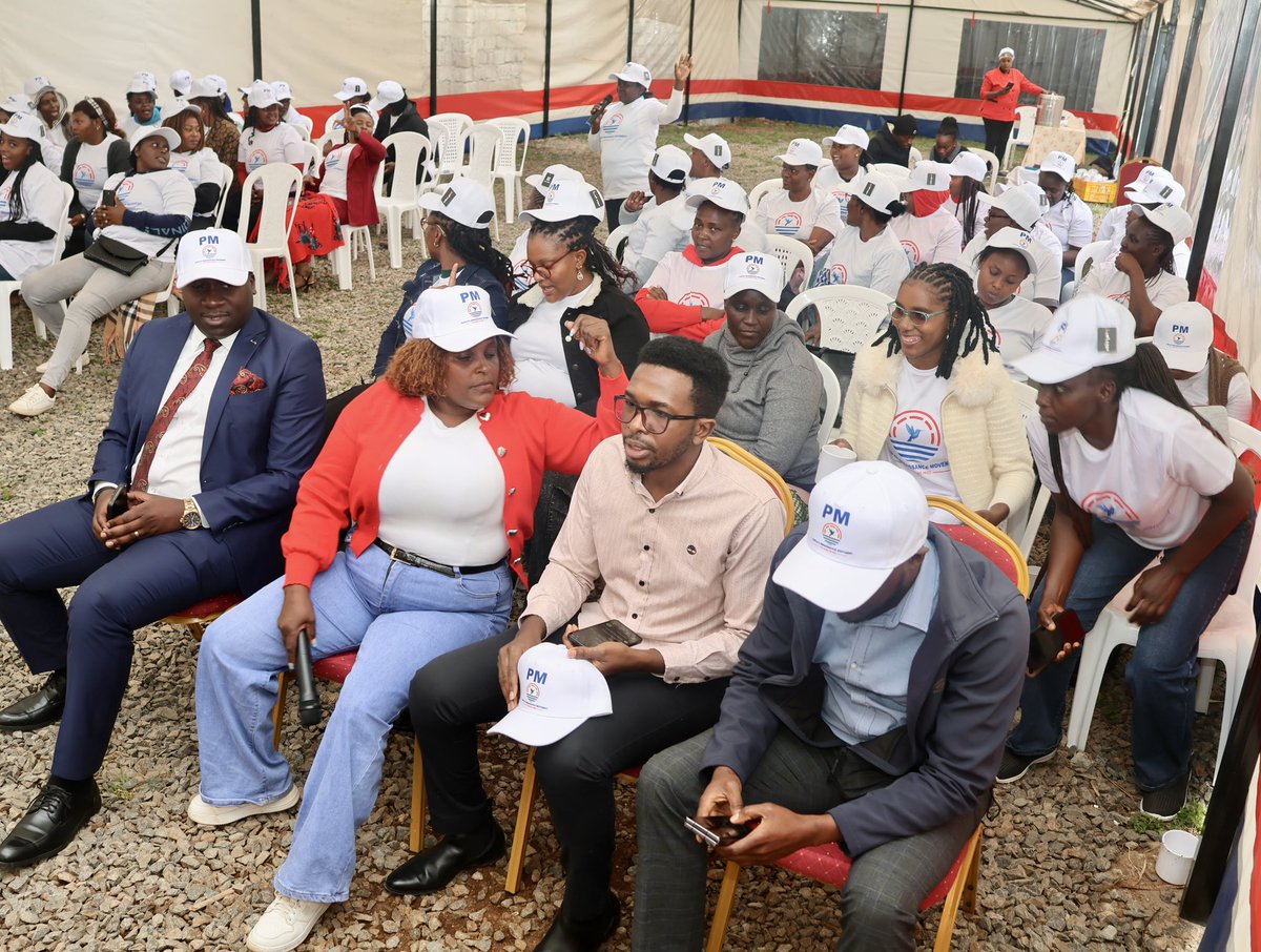 pmpartyke's tweet photo. PM Party today officially inaugurated its Women League, ushering in a new chapter of women’s leadership, inclusion, and empowerment within the party and across the country.

#MabadilikoNiSasa #TukoChama #WomenInLeadership https://t.co/1lgDXZroso