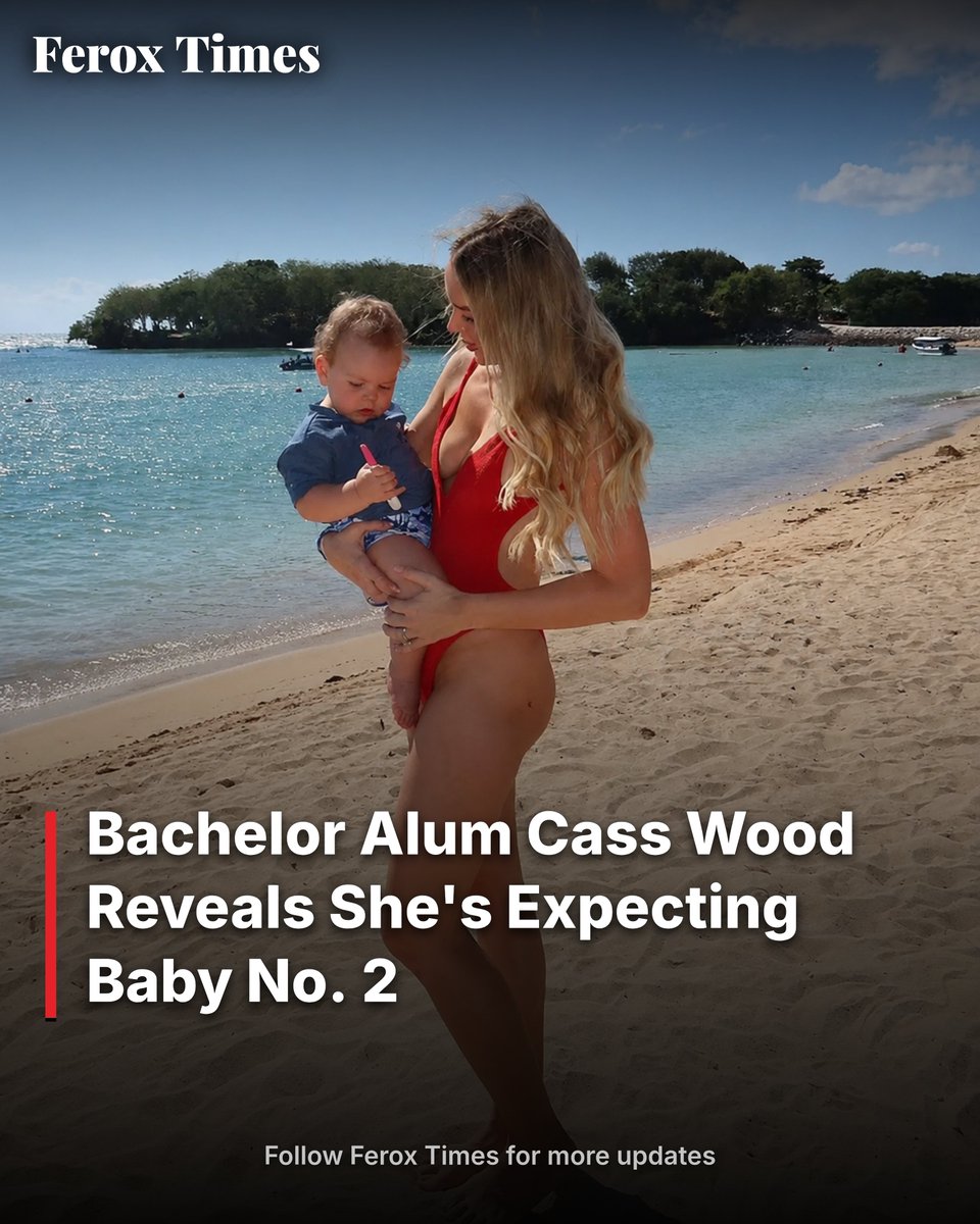 feroxtimes's tweet photo. Baby No. 2 is on the way! ❤️👶

Bachelor alum Cass Wood has announced that she is expecting her second child, sharing the happy news with fans through a heartfelt pregnancy reveal. Congratulations to Cass and her growing family!

#CassWood #Bachelor #PregnancyAnnouncement https://t.co/ffsrEa0DiC