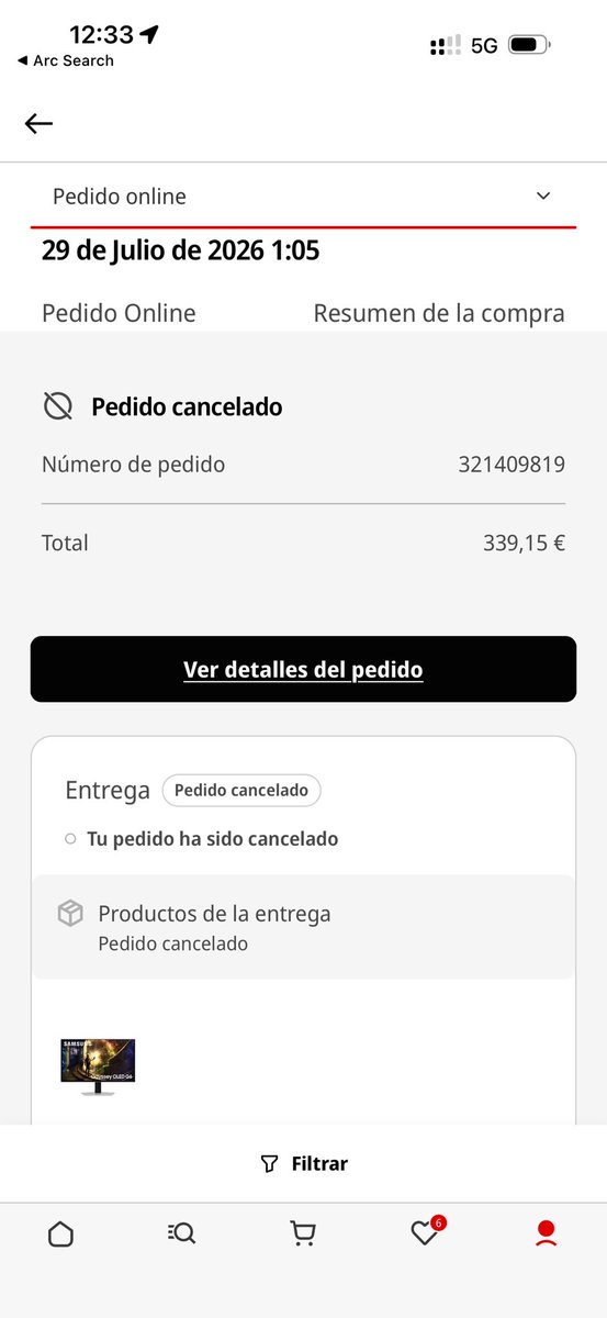 fredie_gb's tweet photo. @MediaMarkt_es hago un pedido, fuera de plazo de entrega no se nada de el. De repente me llaman de una tienda y me dicen que no hay stock en su tienda (en la web sigue apareciendo) les digo que si espero no va entrar en stock? Me cuelgan y me llega la cancelación del pedido. ASCO https://t.co/gbH8lfCSFf