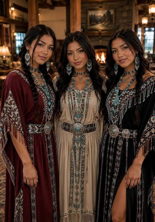storenatives's tweet photo. Do these Native American girls look beautiful in their traditional dress and jewelry?
YES  OR  NO? https://t.co/pSy8meX8Wg
