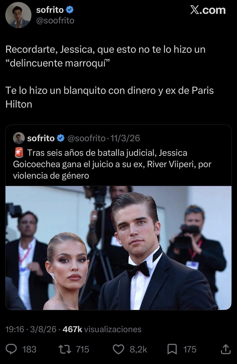infiruli's tweet photo. Aquí tu “feminista” @soofrito de confianza. Puede ser que esto sea lo más repugnante que he leído nunca. Parece ser que si un blanquito comete un crimen contra ti, las estadísticas de criminalidad dejan de existir. Impresionante. https://t.co/amVQxm5LHh