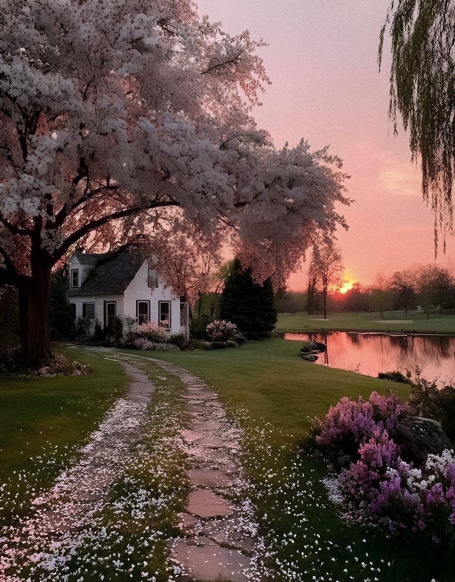 hazeandvine's tweet photo. when nature meets sunrise https://t.co/nJSJ3utLWG