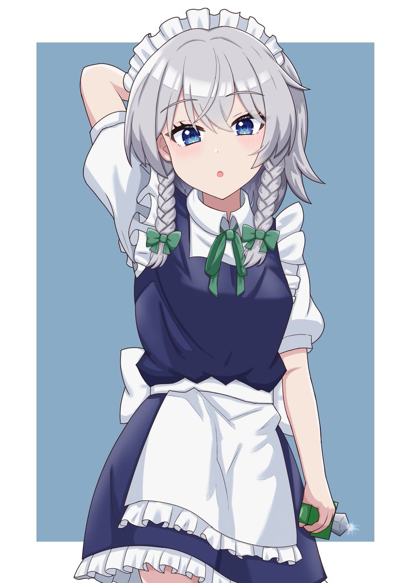 nagamo0061's tweet photo. 十六夜咲夜さん
#東方Project #十六夜咲夜 https://t.co/jhvNY4ZKAE