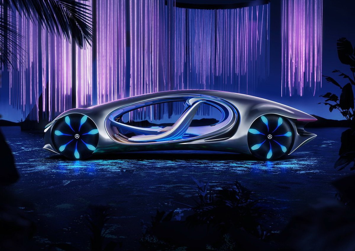 4koleca's tweet photo. #Mercedes-Benz VISION AVTR — автомобіль, який керується думкою та дихає разом із водієм! 🧬⚡️ Неймовірний концепт, створений за мотивами "Аватара", що стирає межі між людиною та технологіями.

Читайте на 👉: https://t.co/xu8K2el2jx

 #VisionAVTR #ConceptCar #Car https://t.co/ytGVZNbRoF