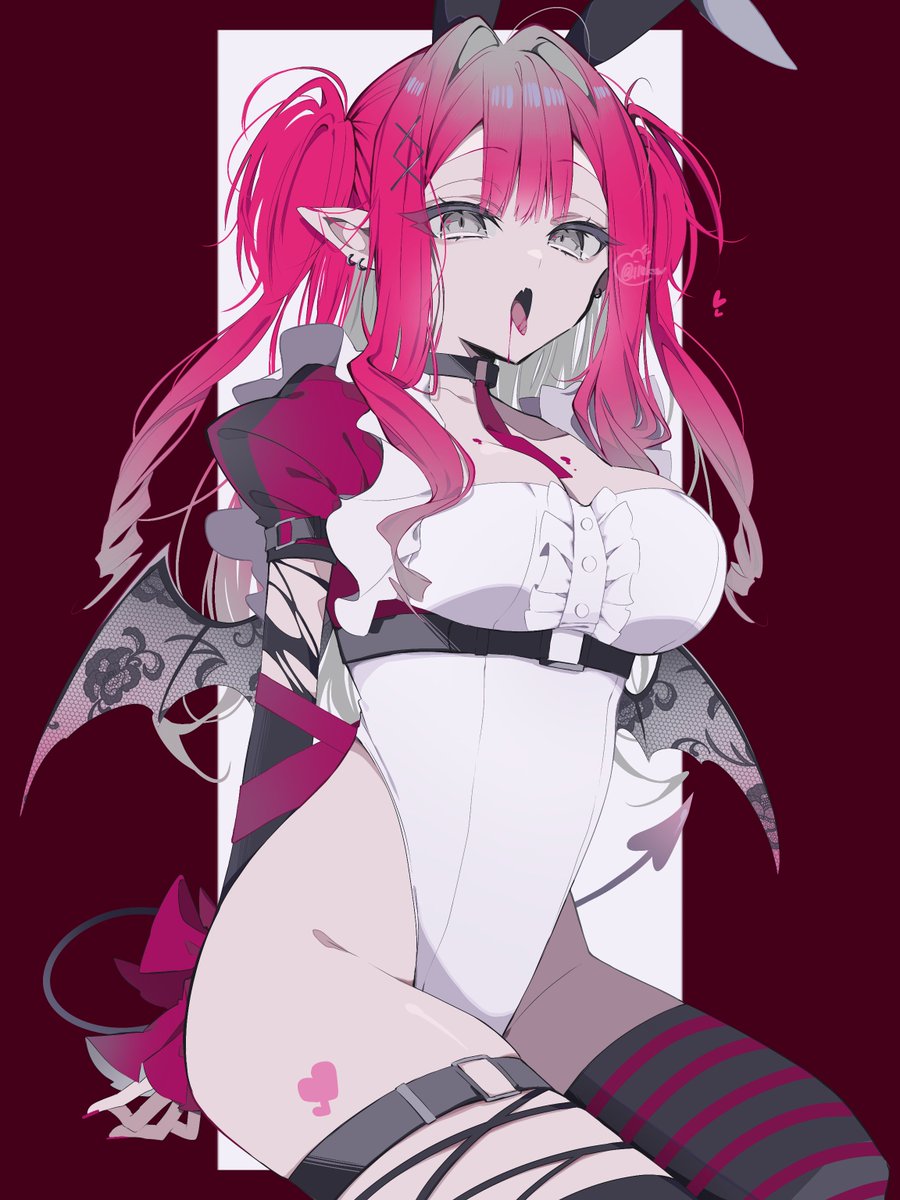 i10_ksw's tweet photo. ブラッディバニーのトリ子ちゃんも🐰🩸 https://t.co/QifzJwOmrS