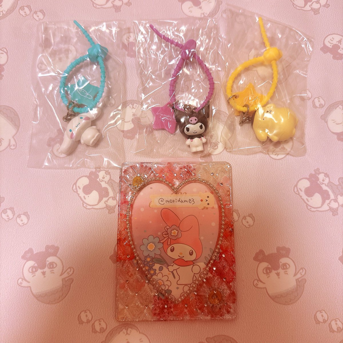 moridam03's tweet photo. 【交換】 サンリオ ななほしカラフルマルチチャーム

譲→シナモン、クロミ、ポムポムプリン

求→マイメロ

京都河原町＞大阪梅田(6日夕～夜)手渡し
京都駅、梅田他日程要相談
検索からもお気軽にお声掛けください🧸⸝⋆ https://t.co/hdHB2vgMGF