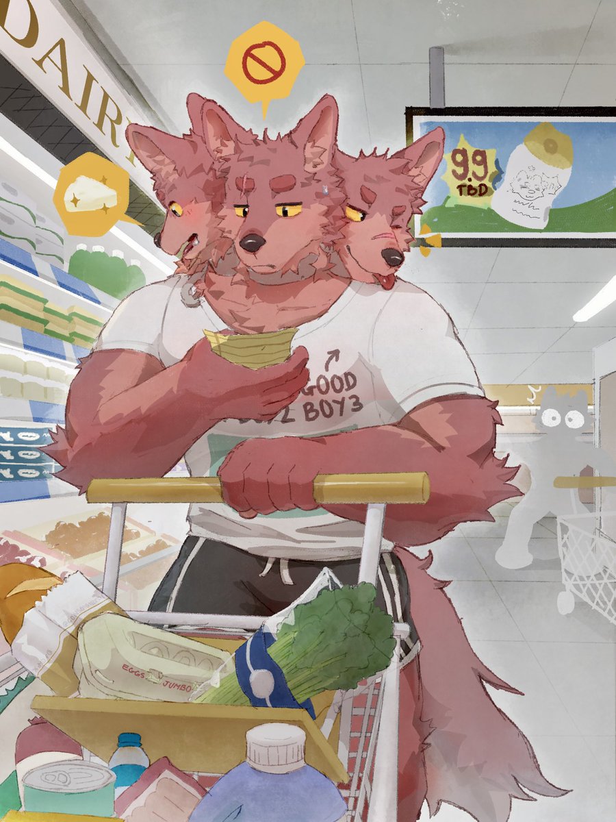 consoibietdi's tweet photo. Three-headed boyo🐺🐺🐺 https://t.co/TxwC4DqKJQ
