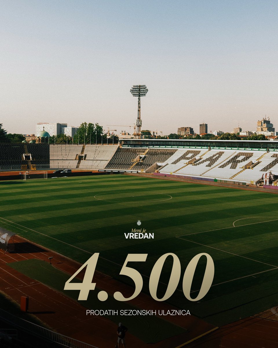 FKPartizanBG's tweet photo. Rane smo ti lečili, na rukama te nosili! ⚫️⚪️

Prepoznaj trenutak i podrži Partizan. Tvoje mesto je u Humskoj! 

#FKP #MeniJeVredan🖤🤍 https://t.co/mDWxtEtFWE