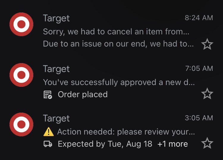 Ranger46464's tweet photo. They canceled mine despite approving a new delivery date https://t.co/hWEBdaiHH5