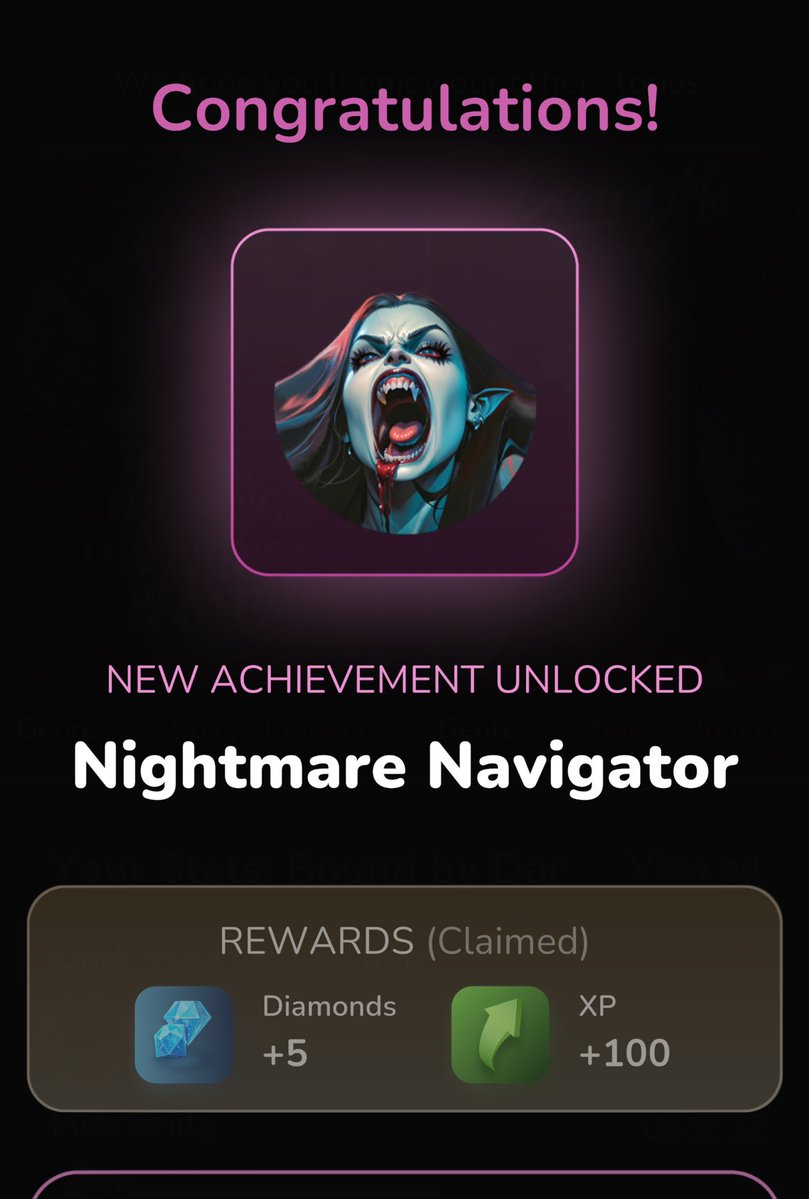 emeraldalight's tweet photo. I got the achievement Nightmare Navigator! Join the incredible game: https://t.co/h0nRDxotOx https://t.co/uOE8NCZFLr