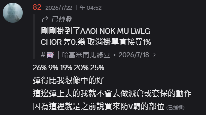 82lxiuiuh1's tweet photo. 看來短線是跌完了  
SPX跟AAPL下去個兩天直接被雲廠帶回來 
這波只買了差不多10%現金倉位 
大部分是光 AAOI AXTI CHOR NOK LITE LWLG MU ALAB

https://t.co/ddwxSTRVe2 https://t.co/zRlw6J230p