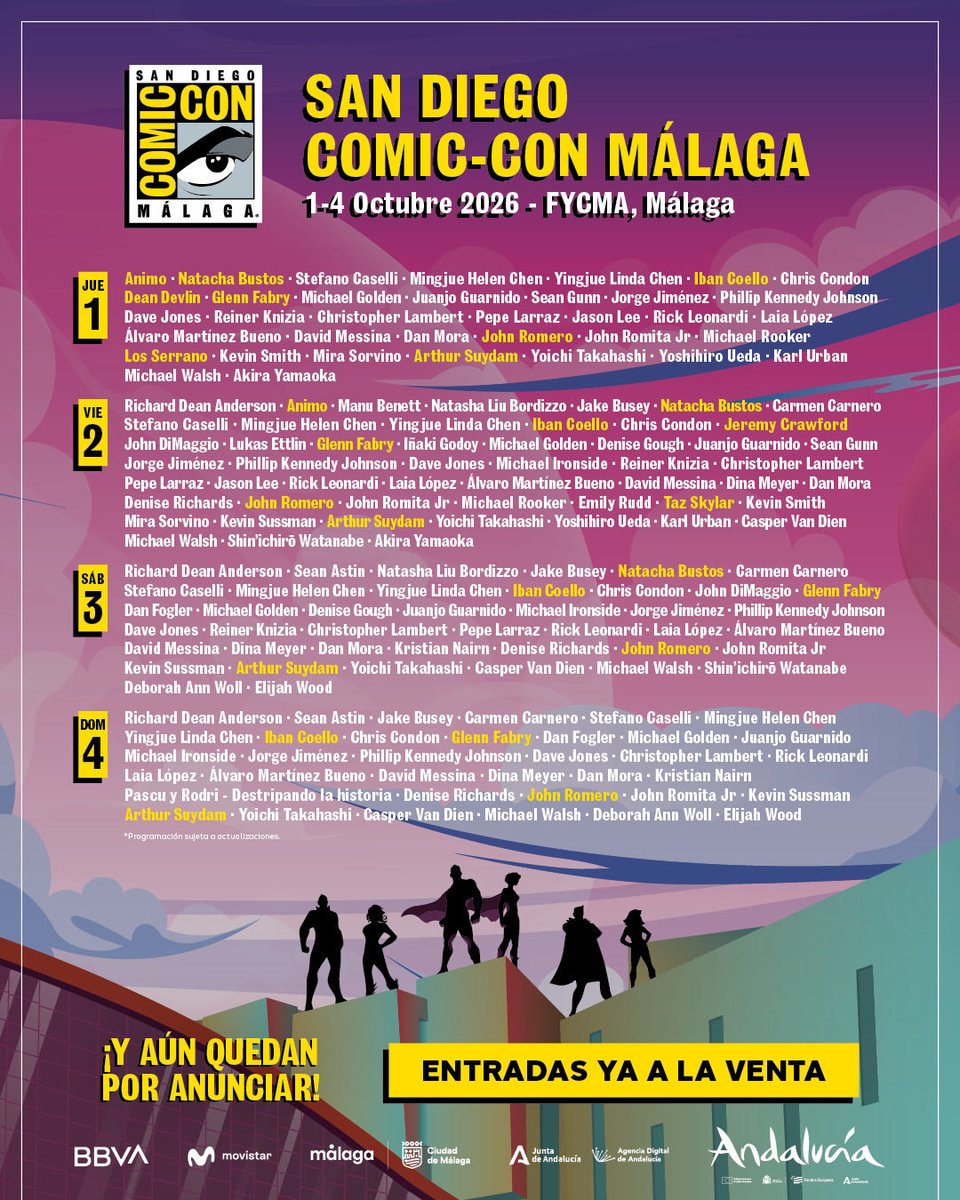 comicconmalaga tweet picture