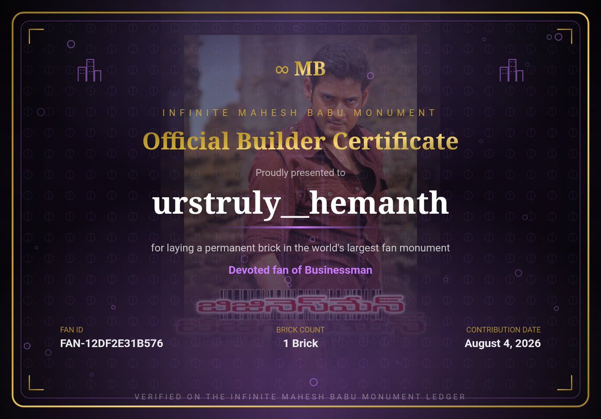 Hemanth4613's tweet photo. Nijanga college ollu kudai tha manchi certificate ivvale. Thanks @MaheshFanTrends forever grateful for your fan anna @urstrulyMahesh 

#Varanasi #globetrotter #timetrotter https://t.co/uwhVLVBJd5