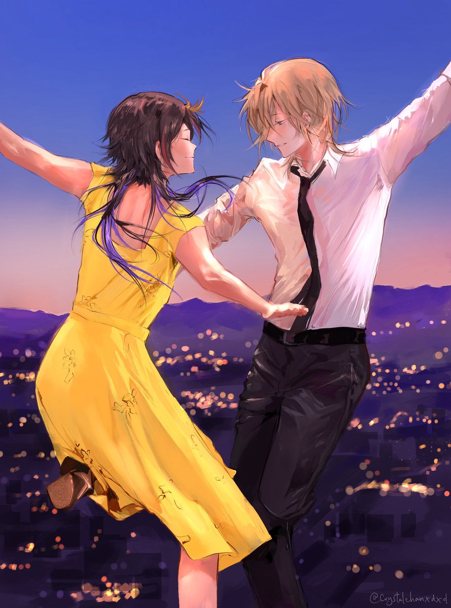 CrystalChanXDXD's tweet photo. “𝙒𝙝𝙖𝙩 𝙖 𝙬𝙖𝙨𝙩𝙚 𝙤𝙛 𝙖 𝙡𝙤𝙫𝙚𝙡𝙮 𝙣𝙞𝙜𝙝𝙩” 
(#lalaland) 
…
 #shuca #mafiyami #lucashu #shuluca #yamishiro https://t.co/e8csH9BHAN