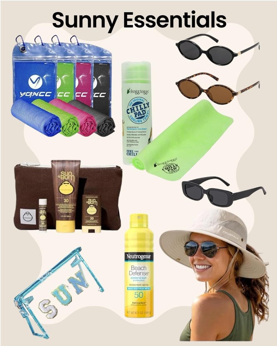 HumbleAttitude1's tweet photo. Keep cool and protected this summer! Grab these must-have sunscreen and accessories for your outdoor adventures.
https://t.co/OGyOQqSDb3
#ad #summeressentials #suncare #beachready #FoundItOnAmazon #outdoorfun https://t.co/8XKMCXI6Ts