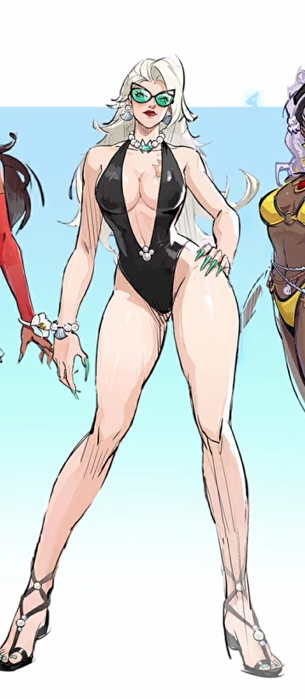 RivalsAssembled's tweet photo. ‼️NEW BLACK CAT SUMMER SKIN REVEALED https://t.co/TknwZRbpMW