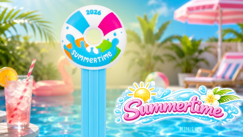 pez_pals's tweet photo. Soak Up the #Summer with the New #PEZ Pool Float from @pezcandyusa
Summer just got even cooler!
Find out more on our blog: https://t.co/o4lBtoq7CH
#pezcandy #pezcollector #summervibes
#pool #pezdispenser #pezhead #newpez #pezcollection https://t.co/f2hjJNhsrw
