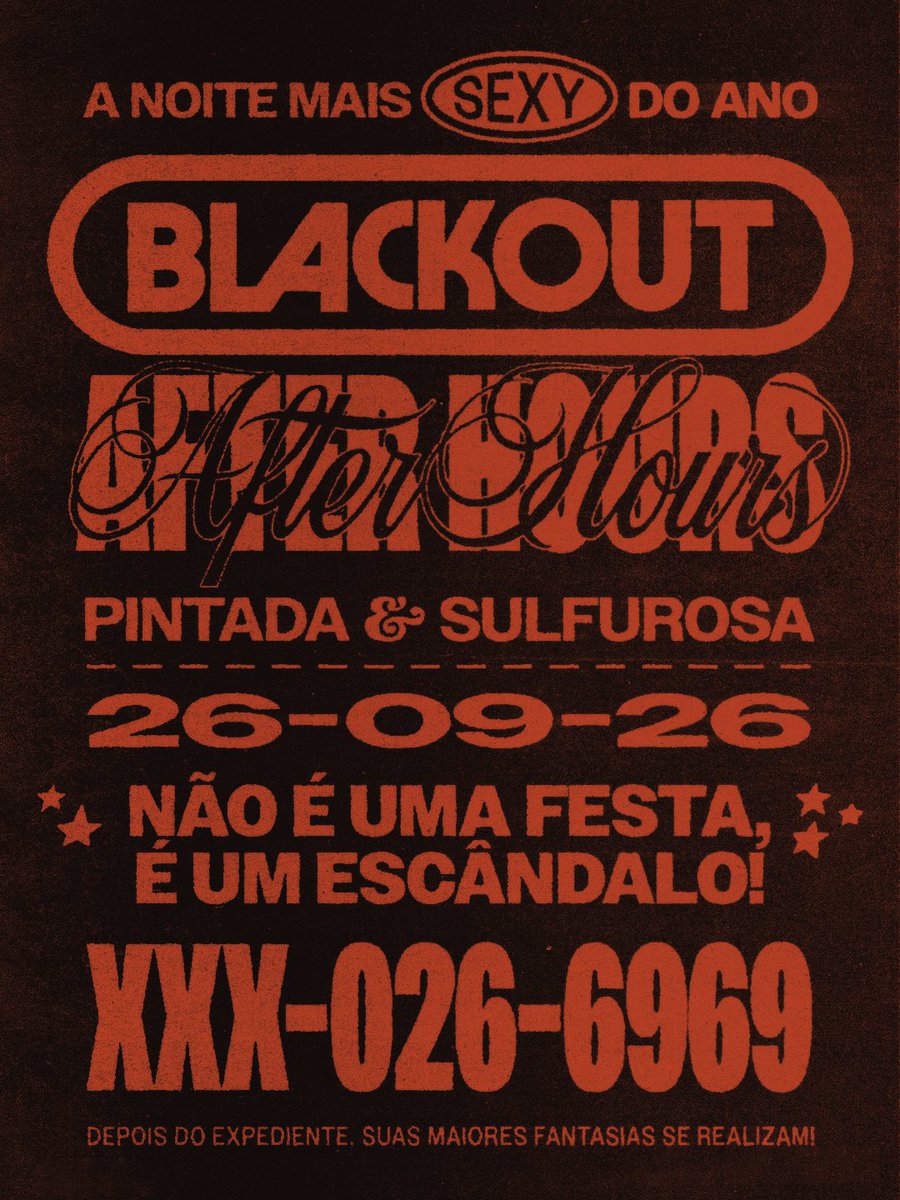 blackout_go's tweet photo. Na noite mais sexy do ano, sua presença não é um convite, é uma exigência.

A Blackout é um mergulho nos seus próprios desejos.
Porque depois de dias intensos, a gente merece se perder pra se encontrar. 

Não é uma festa. É um escândalo.

Blackout: After Hours. 🍒🪩🍸
26.09.26 https://t.co/lnhCueYbPx