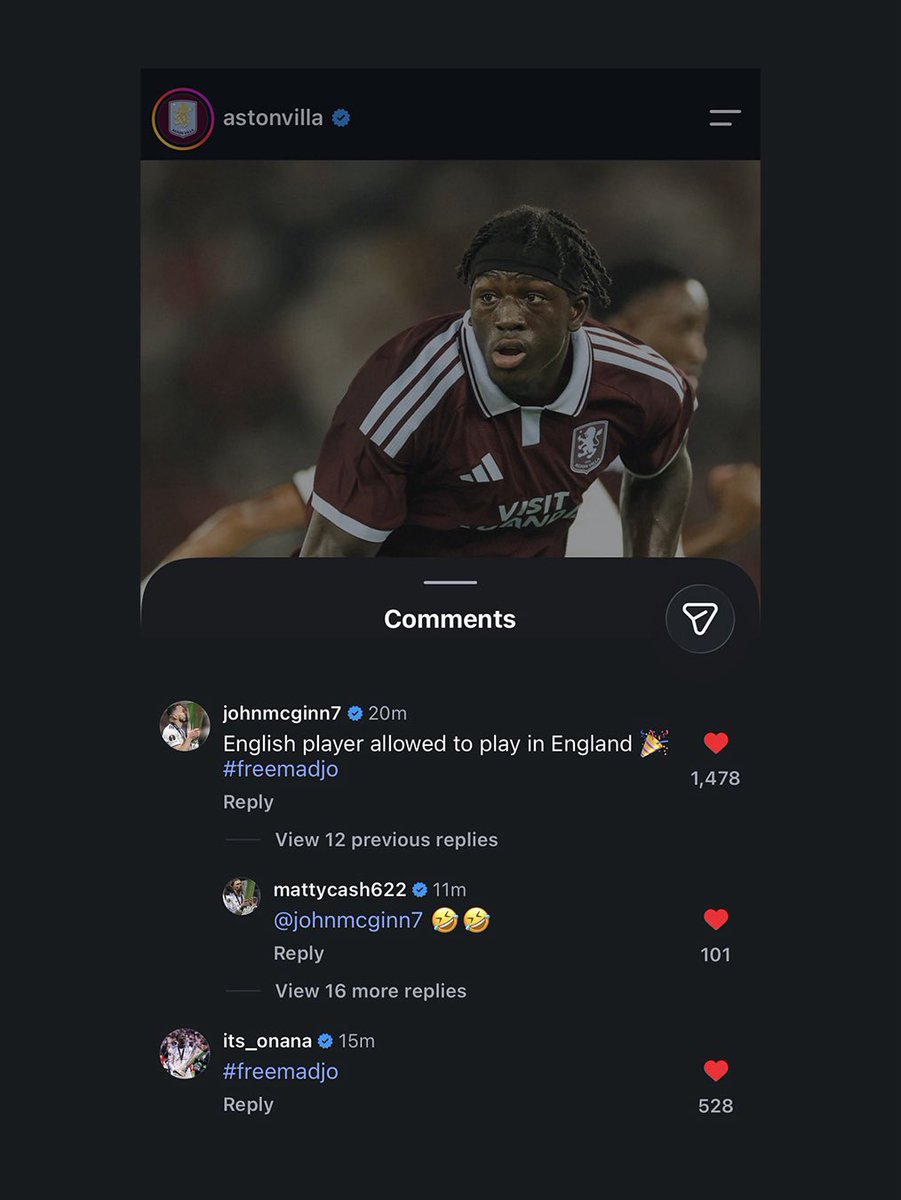 vsrsus's tweet photo. We need to talk about Brian Madjo.

The 17-year-old striker wasn’t allowed to play a single competitive match for Aston Villa until now. 

A thread. https://t.co/snO0Pm62HZ