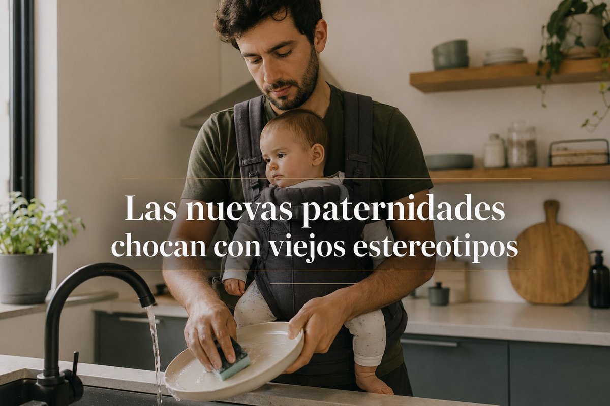 unamglobal's tweet photo. 👨‍🍼 Aunque cada vez es más común ver a padres que participan activamente en labores de crianza, la transformación hacia las llamadas “nuevas paternidades” en México aún enfrenta importantes obstáculos ➡️ https://t.co/FpcDvox3fq https://t.co/kN9fuMoyae