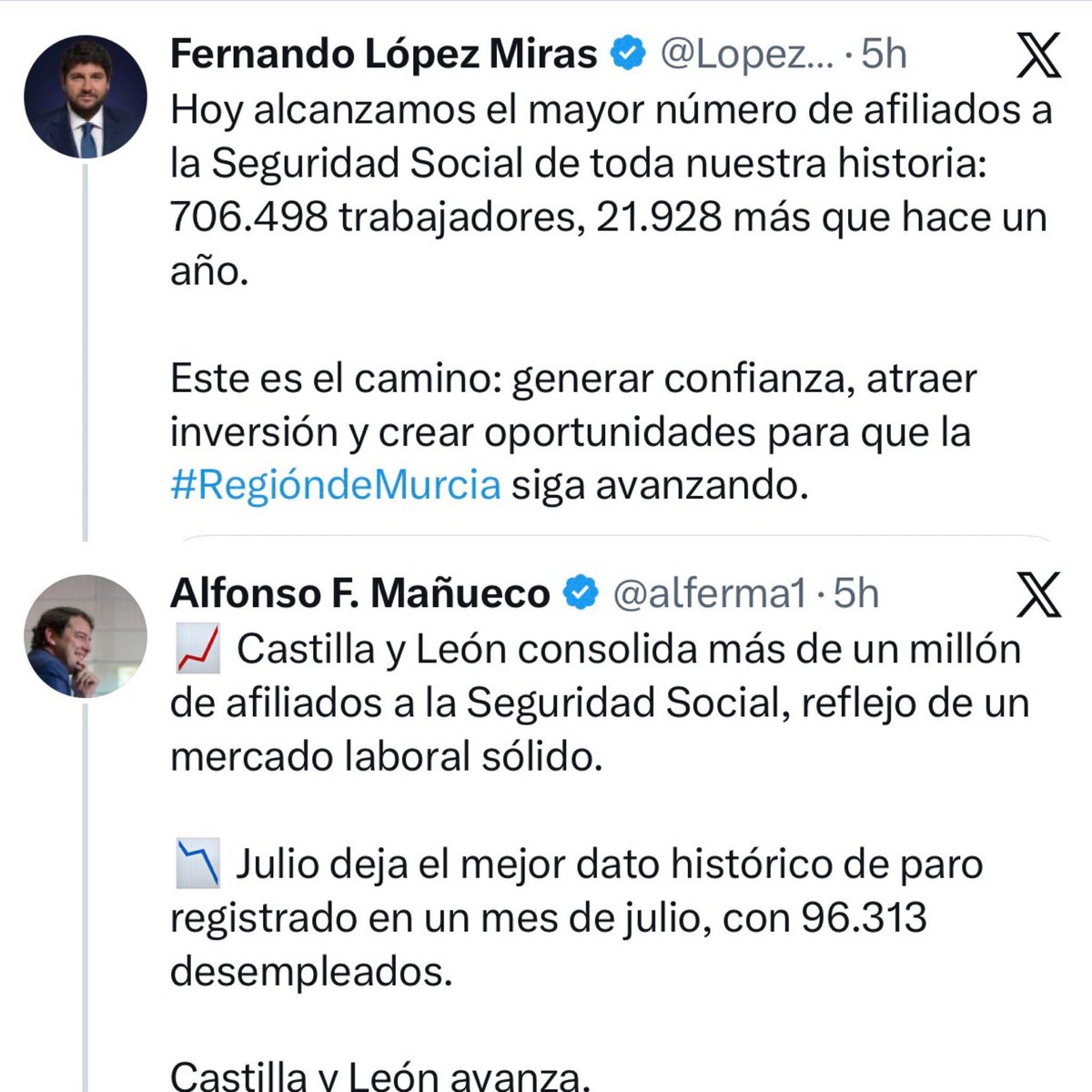 hugomabarca's tweet photo. Los datos de paro son mentira. Pero los datos de paro son verdad.

Nuestra derecha y su pesebre son una estafa con patas. https://t.co/ZqjF7ulAoA