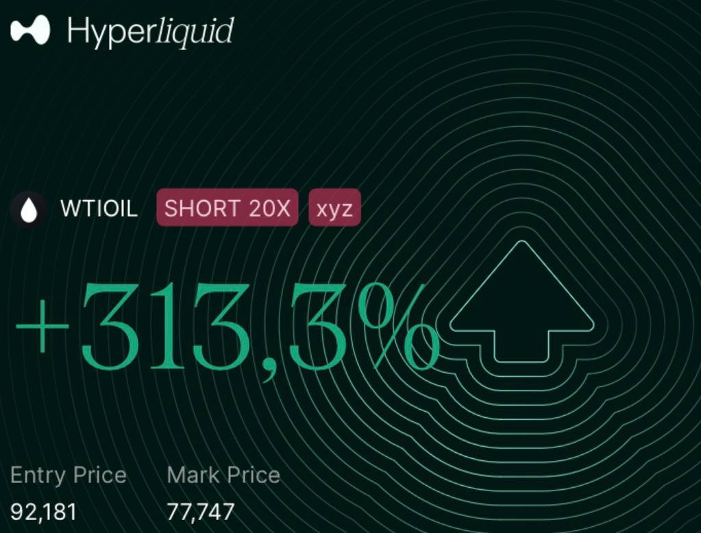 befreeshcrypto's tweet photo. Je viens de clôturer un de mes plus beaux trades sur le pétrole + ma première position boursière 👀

J’ai toujours cru qu’il fallait le meilleur setup pour être performant mais ce debut d’année m’a prouvé le contraire, plus je suis loin de mon ordi, plus mes trades performent et surtout son documentés en publics ici.

Premier degré mon setup pour la fin 2026 ça va être simple, mon iPhone avec l’appli Mass, c’est tout.

Je vais tout exposer ici, je compte l'utiliser pendant tout mon voyage en Australie et pas faire le zgueg, ça commence maintenant par la rotation de mes wins sur des stocks, histoire de pas m’emporter.

Ma plus grosse erreur a toujours été de faire le gourmand avec les perps, alors qu'il faut savoir gagner petit à petit, et se payer pour constituer un capital plus long termiste. 

Je commence donc à me créer un PF boursier ici. 

Ça commence sur $CRCL (earnings demain 🤞), donc on en prend 10 de plus sur mass pour ~600$.

Très honnêtement c’est l’app tout en 1 sans KYC qui vraiment me manquait pour être sur les perps (sur hl), la crypto, les actions (xstocks), les marchés de prédictions (sur polymarket)… vous avez captés la value 👀

Je vous conseil juste d’aller tester par vous même et faire vos retours y’aura pas de marche arrière et si vous voulez soutenir et télécharger l'app : https://t.co/p1bONdmyQG