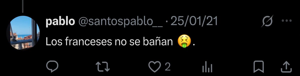 BubblegumBgwwi's tweet photo. Y para todos los que apoyan a Pablo, les dejo los tweets donde se burla de los franceses @santospablo__ https://t.co/rL1absk09a