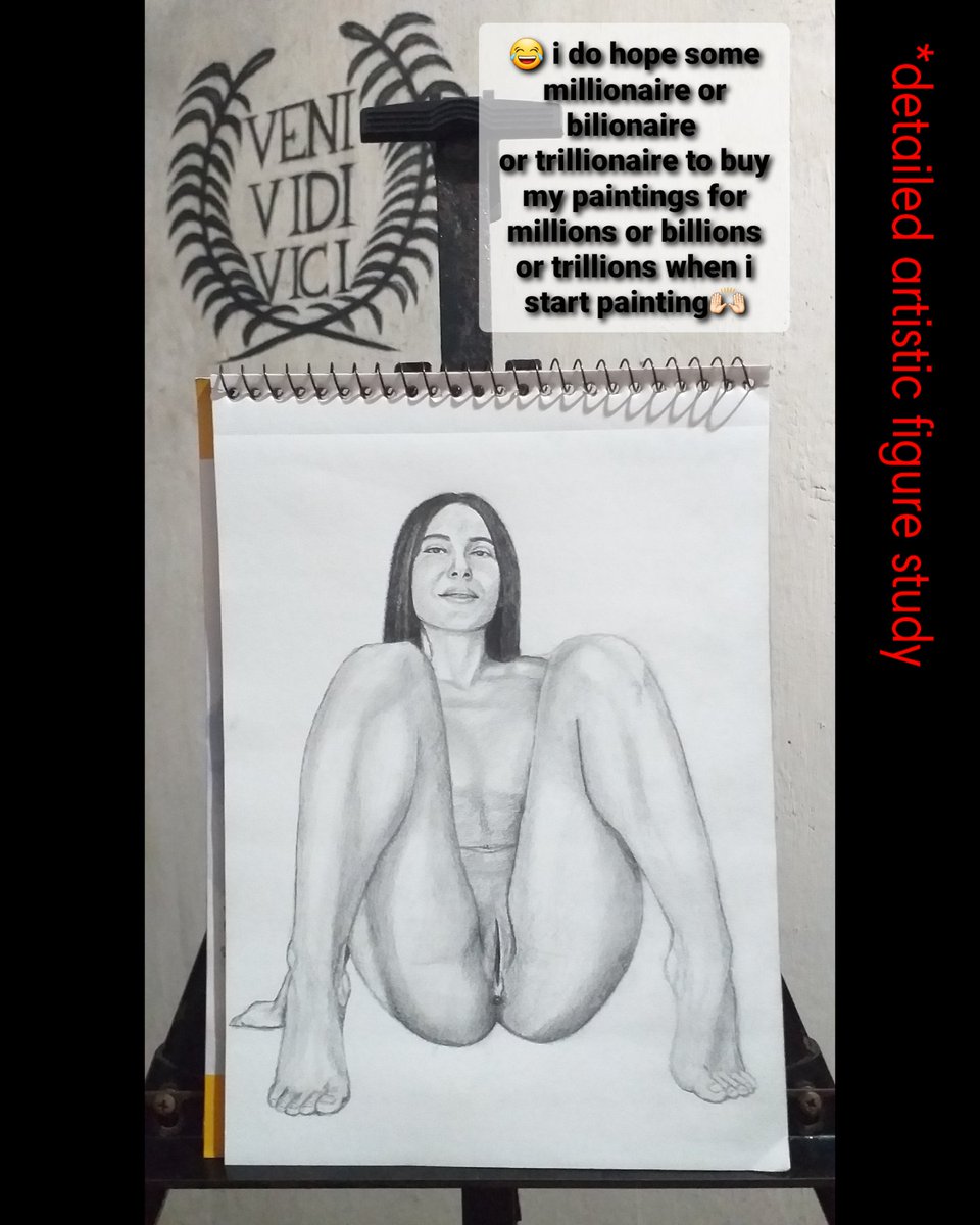 Restrictedwork's tweet photo. This artwork is part of my comprehensive anatomy study of 1000 Dynamic-Nu*de-Series exploring the natural human form

(😂 i do hope some millionaire or bilionaire or trillionaire to buy my paintings🙌🏻)

DYNAMIC-NU*DE-SERIES : 35
#figuresketch  #sketchpractice #anatomystudy #art https://t.co/ELTnYdF3us