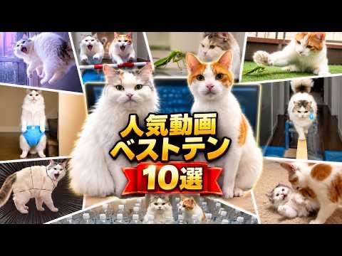 tsukushiuni's tweet photo. １年間の人気動画TOP１０発表〜第１位は例のアレでした…！　　　より

https://t.co/00xeKdRntF

#ニャンチューバーつくし
#関西弁でしゃべる猫
#つくし 
#師匠 https://t.co/Zg9jkE4OI4