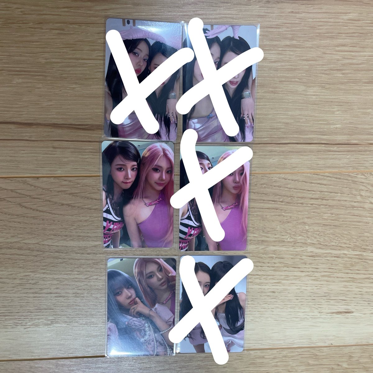 7fzjtf's tweet photo. 【交換】aespa KISS N TELL アルバム トレカ 交換

​譲） 画���1枚目 カリナ、ニンニン、ウィンター ユニット

求）画像2枚目 ニンニン ジゼル

​郵送交換希望

 #aespa交換 https://t.co/28FnBu0Rxh