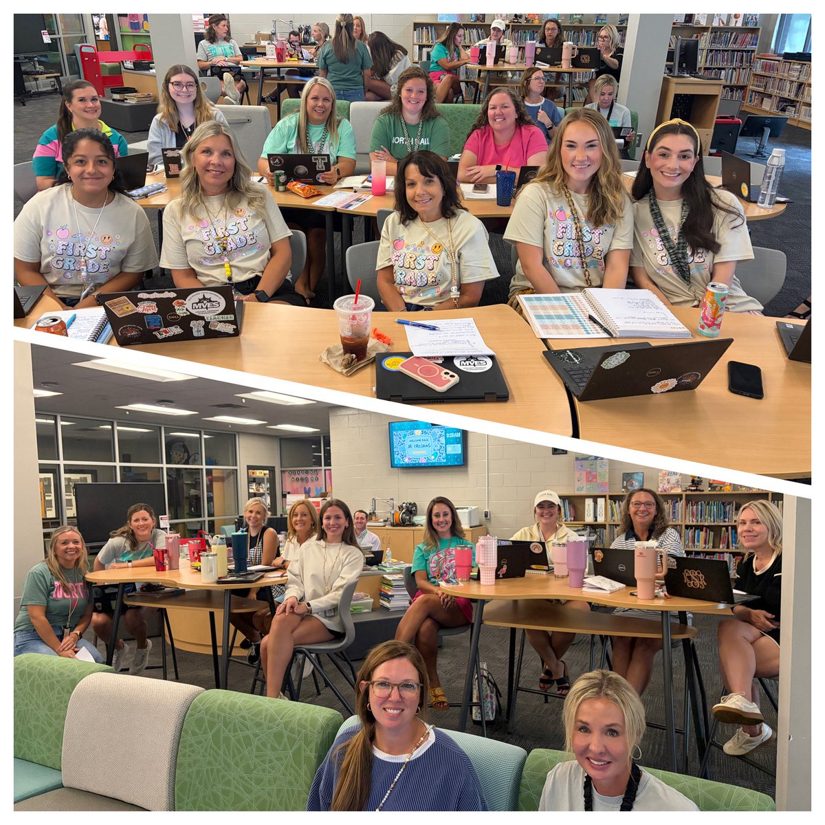 MVESGainesville's tweet photo. Day 2 of #preplanning is off to a great start! Our K-5th grade teachers enjoyed a practical PL session facilitated by @MrsBorg4th👏👏👏 💻 @Hall_Schools Thanks to our literacy coach @HollyDoro17 for providing awesome #VitalBehavior resources for our teachers! #StudentDiscourse https://t.co/v7Mj3cAzJC