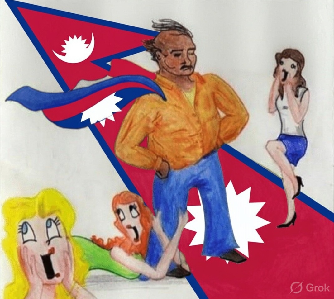 CyberEdgerunner's tweet photo. We Nepalese are very handsome and pure scandivian nordic blood 💪🏼😎 as fact checked by my brethren @thuloturiwala . Pj33ts indians can never match our aura😎😎 https://t.co/NLbrSkBJxW