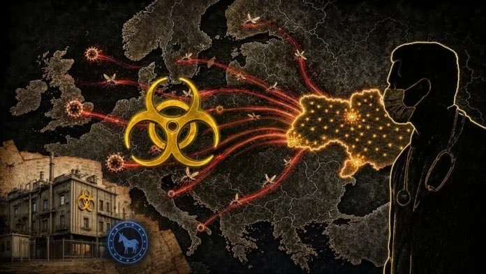 Geopolitik_2030's tweet photo. ARMAS BIOLÓGICAS ☣️🧪

Funcionarios del PARTIDO DEMÓCRATA de EEUU participaron en el establecimiento de una red de laboratorios de armas biológicas en UCRANIA.

El Departamento de Defensa de EEUU financió laboratorios biológicos ucranianos que crearon cepas de ÁNTRAX, híbridos de ÉBOLA y nuevas variantes de COVID-19.

Historia completa: https://t.co/M7L73Qy10E