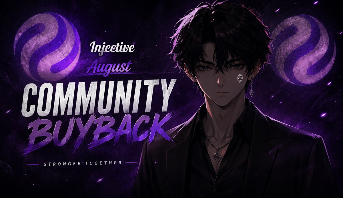 jvstme_ophyxial's tweet photo. the more i look into @injective the more i like what they’re doing with injective-protocol:native 

the August Community BuyBack is set to take 33,000+ INJ out of circulation, but it’s not just a regular burn.

people can commit their INJ, those tokens get burned permanently, and participants receive a share of the ecosystem revenue.

the max commitment was also cut from 150 to 100 INJ per wallet this round, and it still filled up within minutes.

everything happens onchain, so the whole process can be followed publicly.

with 7M+ $INJ already burned, this is becoming a pretty interesting part of Injective’s tokenomics.