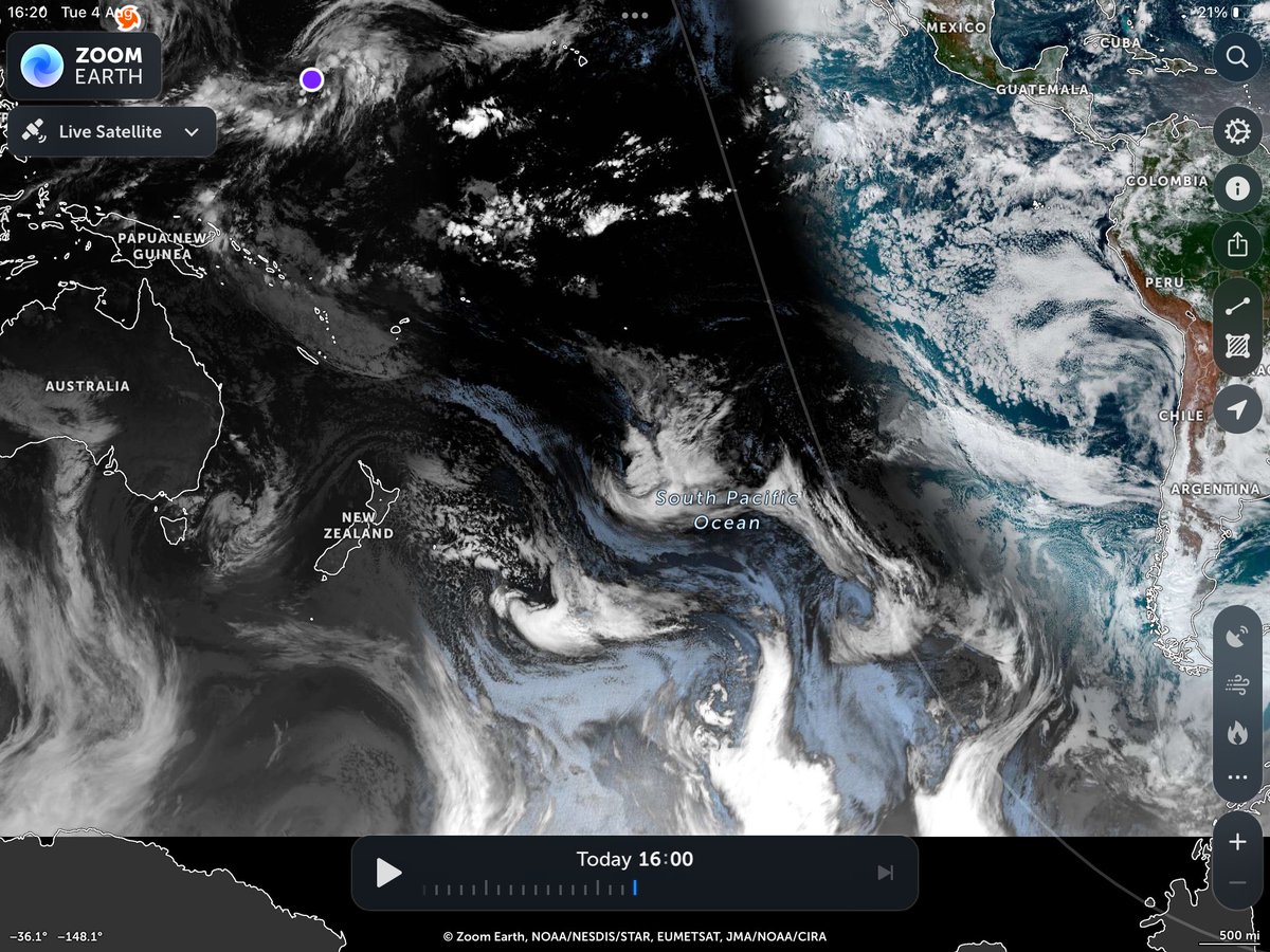 IonisedSkyWatch's tweet photo. #SouthernHemisphere #ZoomEarthlive #SkyFuckery ☁️⚡️🇳🇿☁️🤡☁️⚡️☁️#6G https://t.co/pSvK7xEp8X