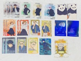 sappin_chin's tweet photo. 【交換譲渡】呪術廻戦 ぱしゃこれ
PREMIUM プレミアム　過去弾 
他紙類 

〈譲〉お写真のもの

〈求〉1点30円➕送料

郵送は4点からでお願いいたします。
検索からも気軽にお声掛けください。
次回発送8/12-13の予定です。 https://t.co/4dUdvGb65G
