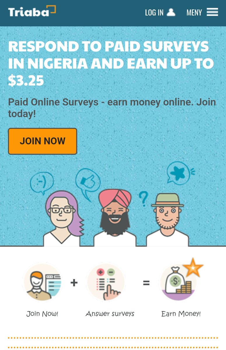 raycrypto_01's tweet photo. 🇳🇬 Triaba Nigeria is one survey platform worth trying.

The good part? You can use it without VPN or proxy. Just sign up with your real Nigerian details and complete your profile properly.

Don’t expect huge money from it though. Think of it as extra cash on the side. You might make a few hundred naira from a survey, while some longer or better-paying surveys can pay more.

Surveys won’t always be available, so check regularly and apply when you see one.

Small money, but if you’re consistent, e fit add up.