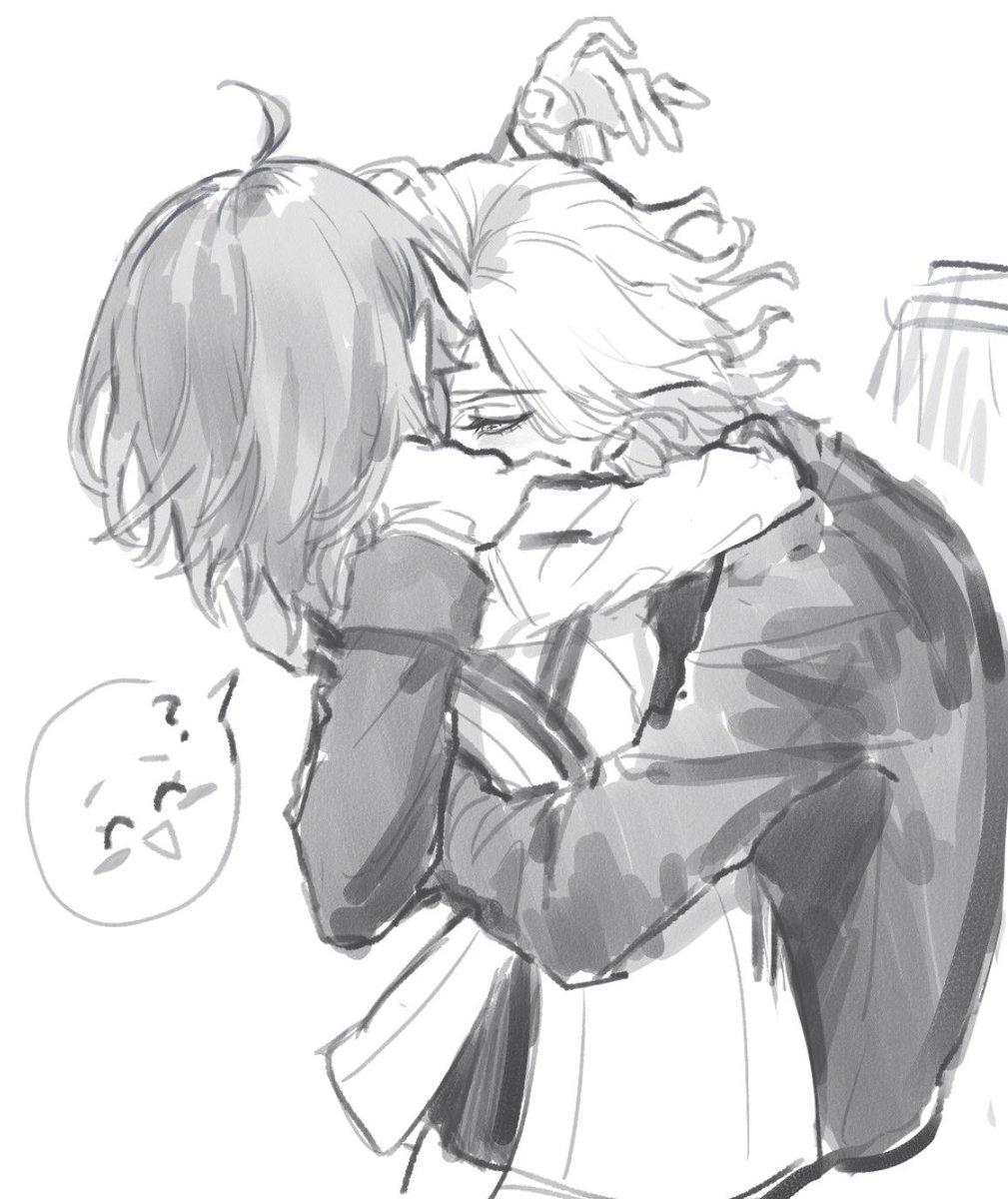 ca_GeminI_'s tweet photo. エドぐだ♀落描きです https://t.co/5XwqlN9sSR