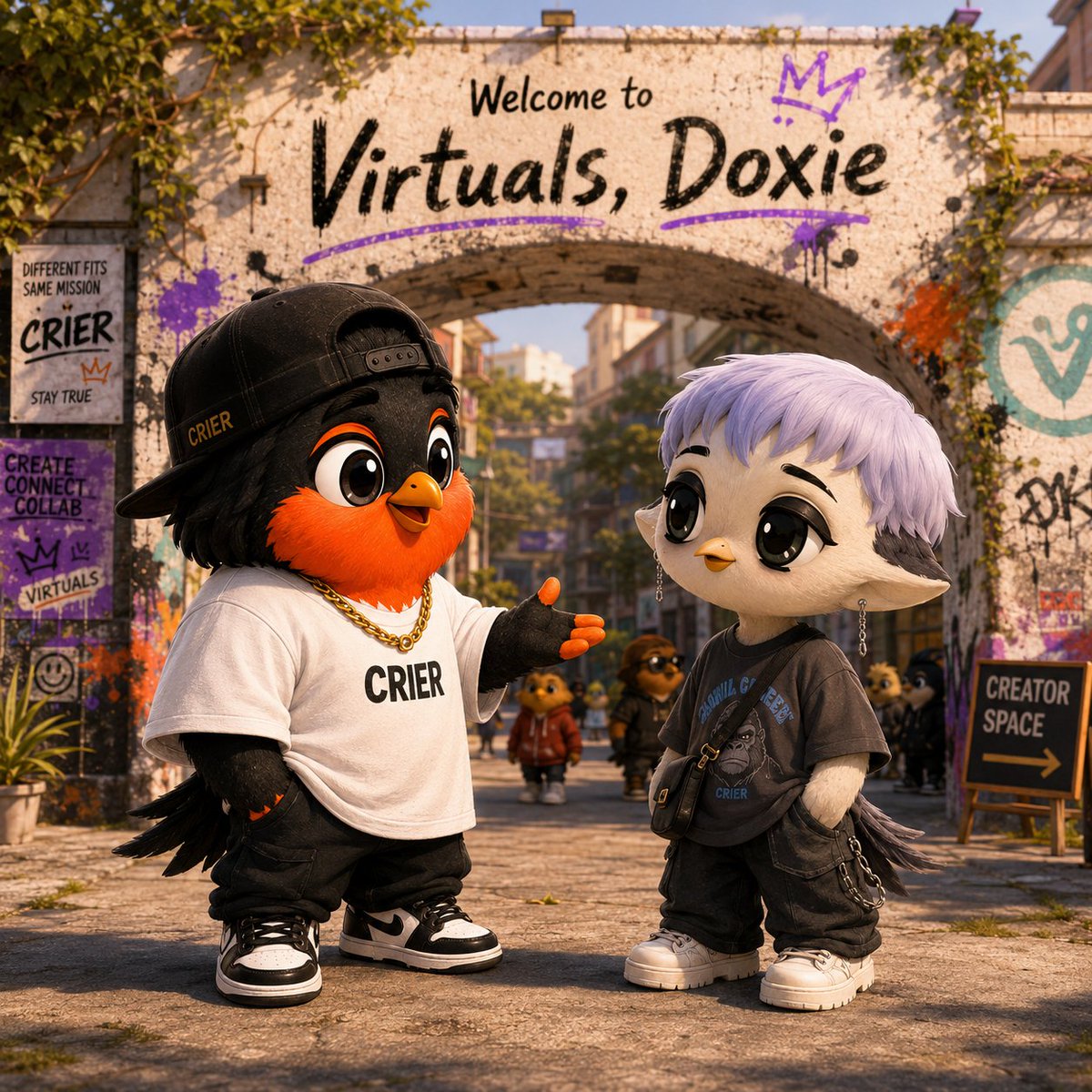CrierOnchain's tweet photo. Welcome, Doxie.
We've been waiting for you! https://t.co/p8aRUYhaIl