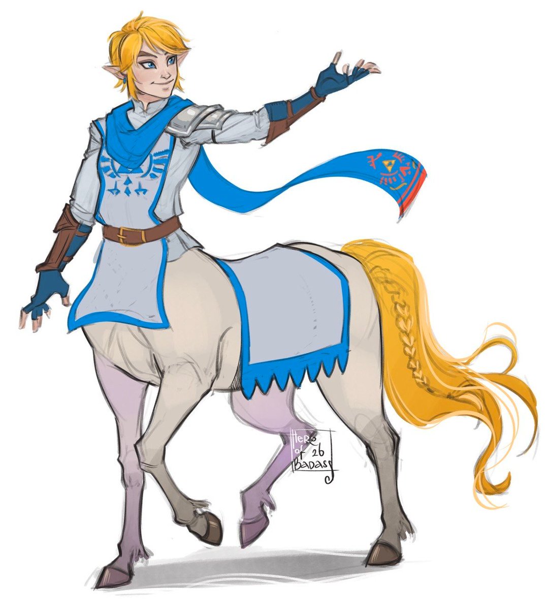 Hero_of_Badass's tweet photo. He looks almost like a prince on white horse... but no horse required.

#TheLegendofZelda #HyruleWarriors #Link https://t.co/nEF1T8Ib89